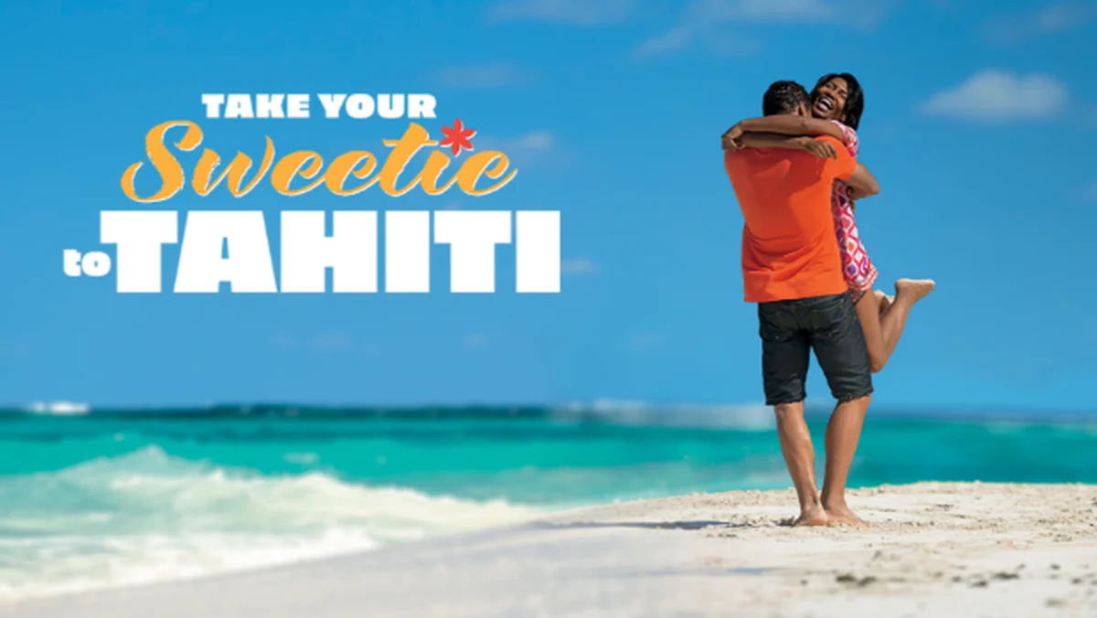 Take your sweetie to tahiti